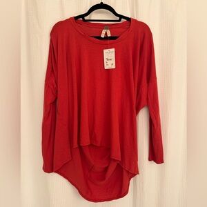 Free People Red Clay Top XS/S